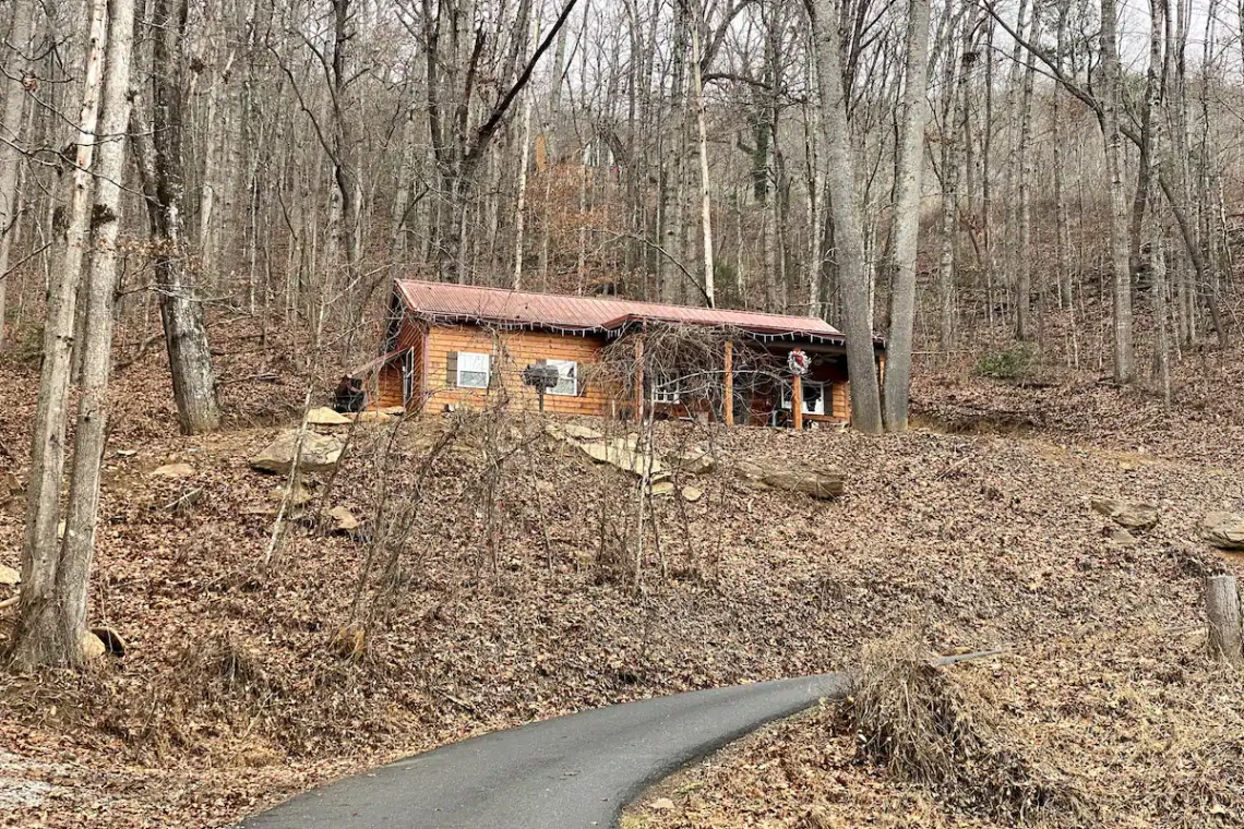 Newly built cabin in Bryson City, NC